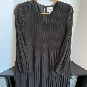 Nine West Long Sleeve Black Dress